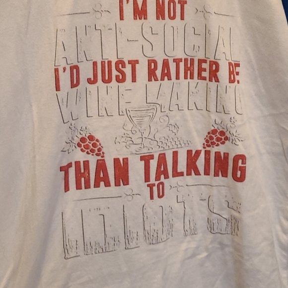 Men's Med 3/4 sleeve Graphics expression shirt - Picture 6 of 7